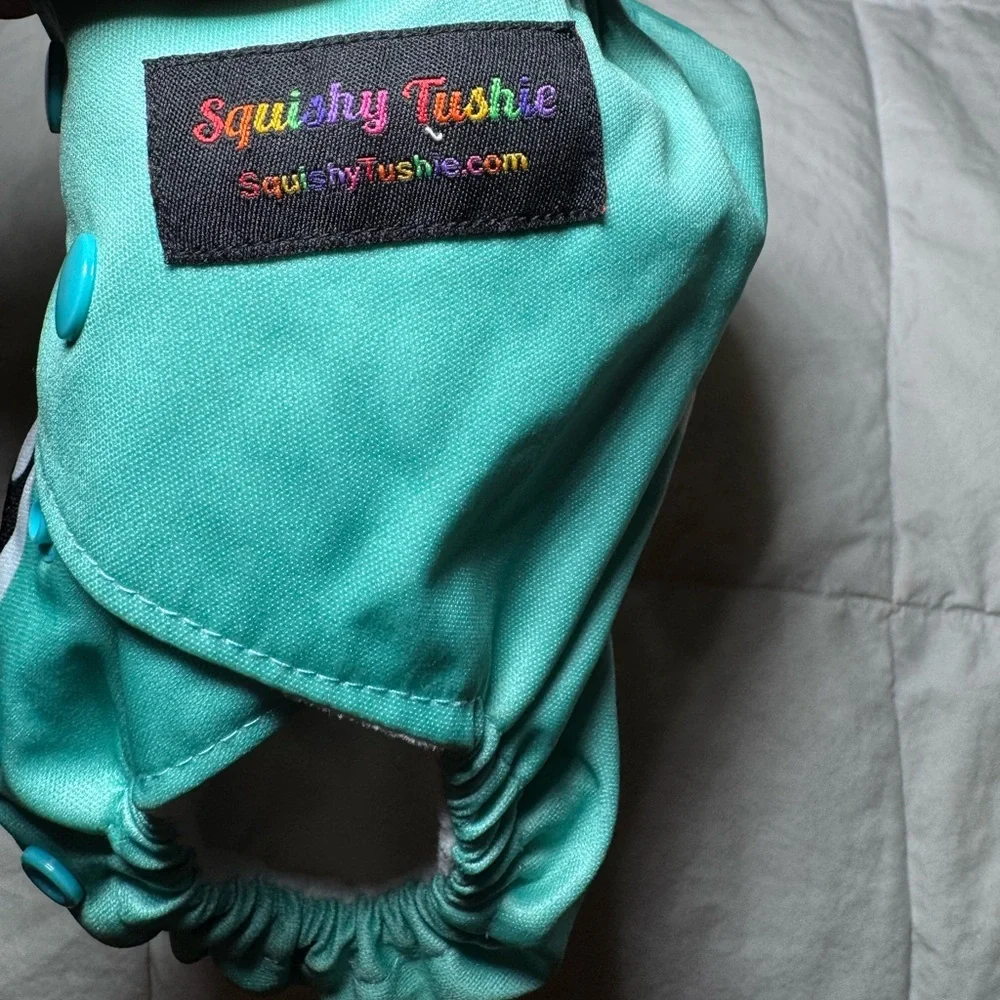 Squishy Tushie Squirtle ( Limited edition) Pocket Cloth Diaper